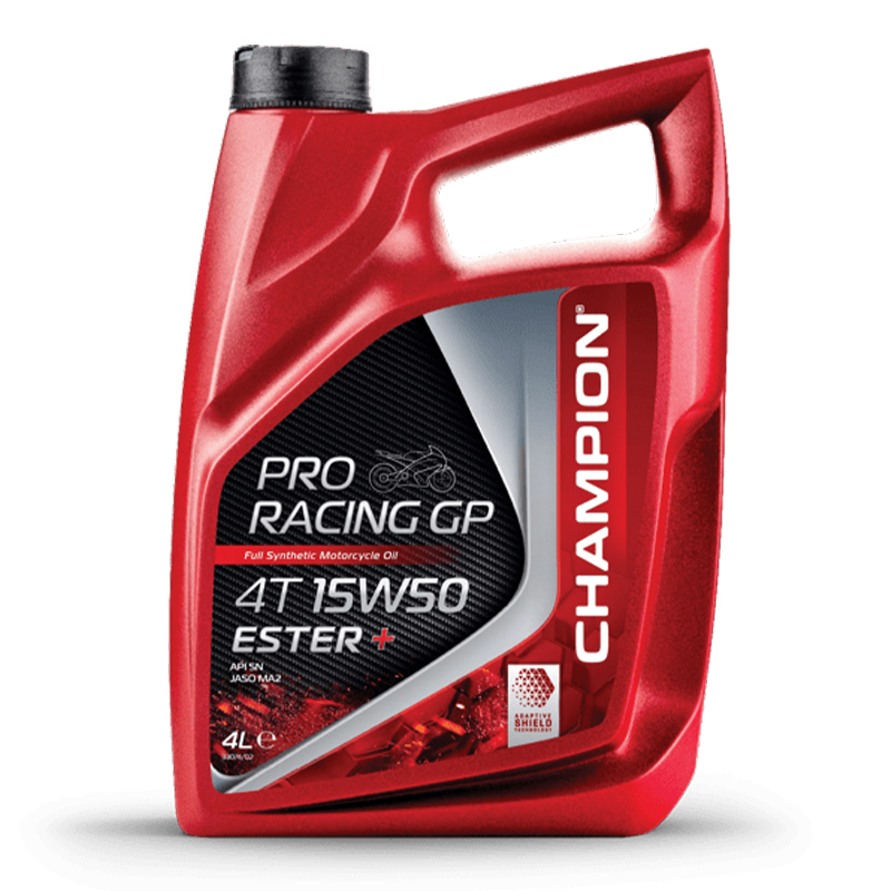CHAMPION®  Proracing GP 4T 15W-50 ESTER + Vollsynthetisches Motoröl - 4 Liter BMW F 650 GS Dakar (19