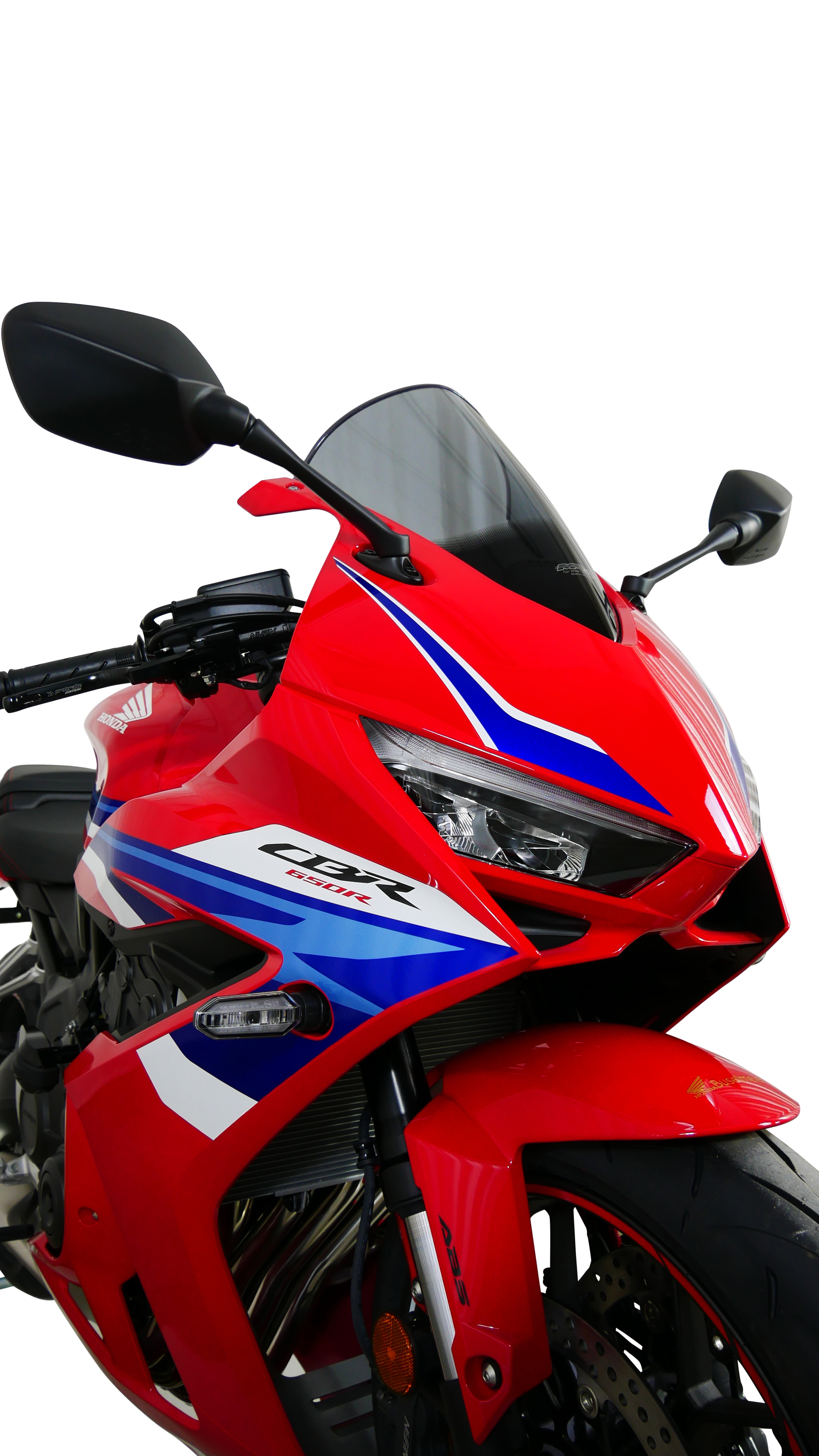 Racingscheibe MRA "R" rauchgrau für Honda CBR 650 R 2024-