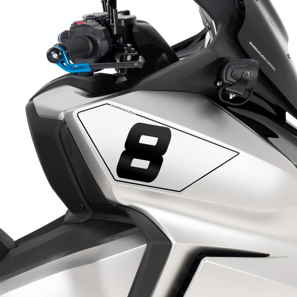 Nummerntafel für Honda Forza 750 (21-) - Barracuda