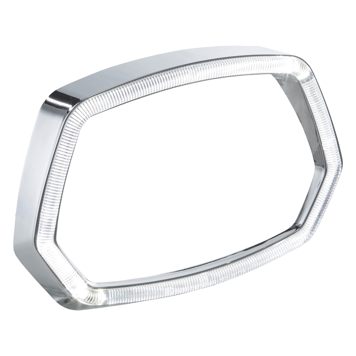 Lampenring chrom LED Leuchtring für Vespa Sprint 125/​150ccm 4T ('13-'18)