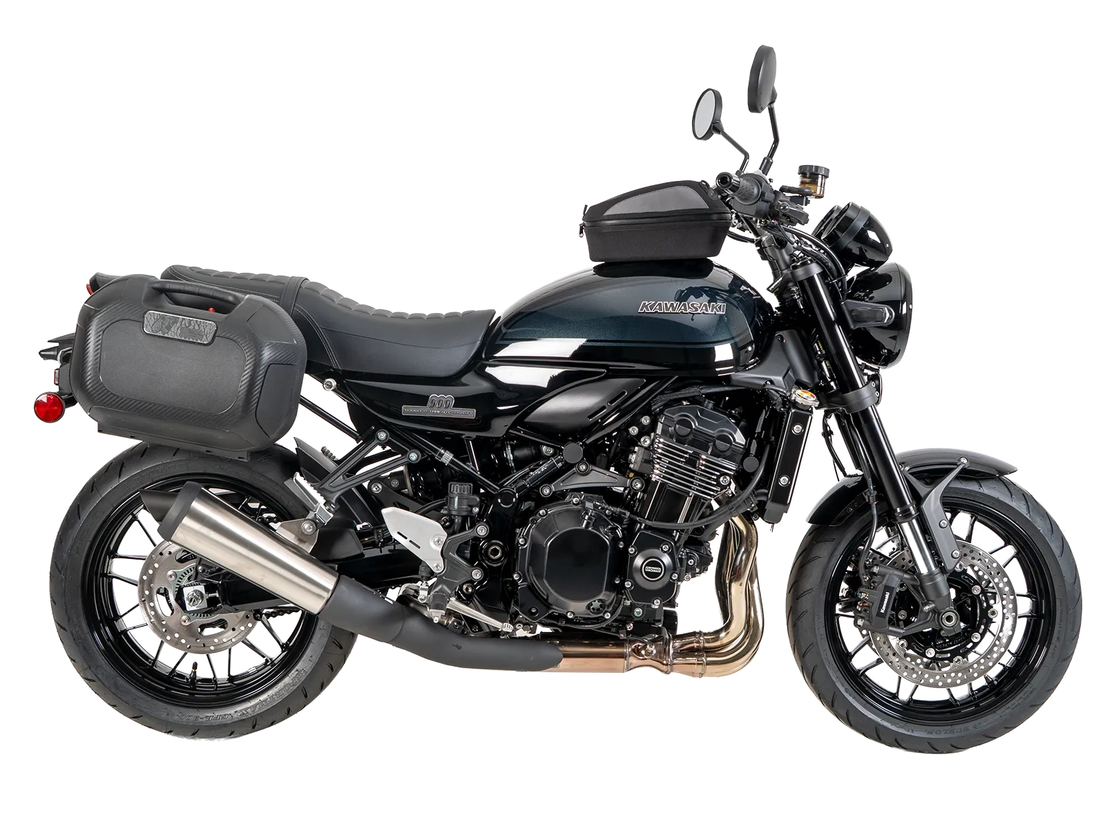 C-Bow Seitenträger schwarz für Kawasaki Z 900 RS /Black Ball Edition (26-) Hepco & Becker