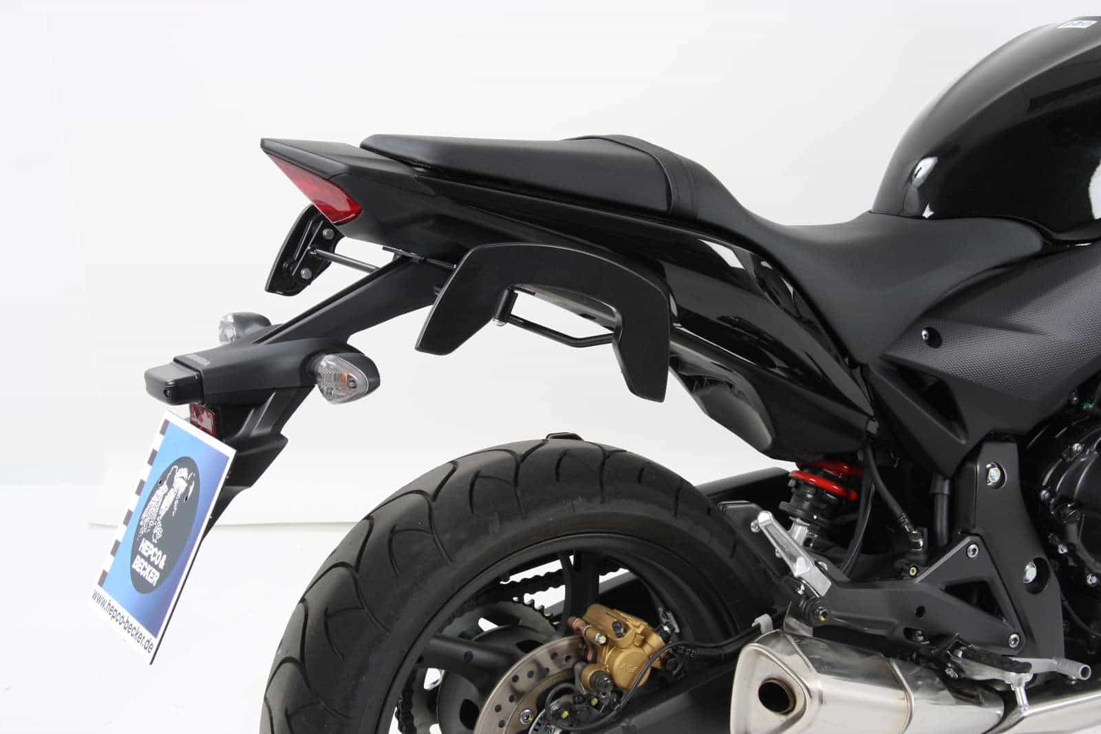 C-Bow Seitenträger schwarz für Honda CBR 600 F (11-13) Hepco & Becker