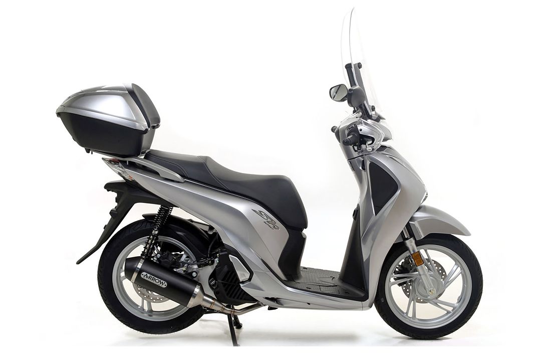 ARROW Auspuff DARK URBAN für Honda SH125i / SH150i (12-)