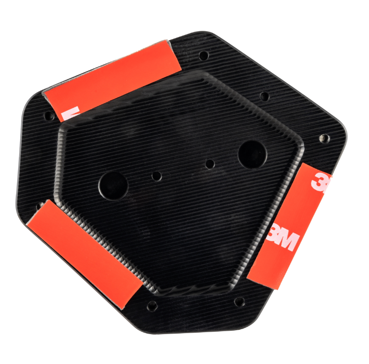 Abdeckung für Variodeckel ZELIONI für Vespa GTS/​GTS Super/​GTV HPE 300ccm, schwarz glänzend