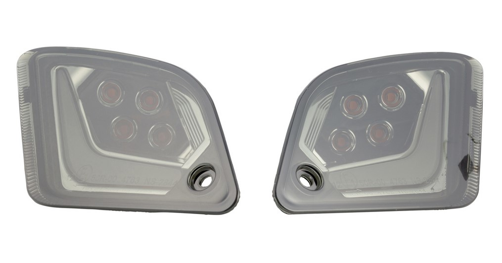 Blinker Kit hinten links/rechts für Vespa GTS/​GTS Super/​GTV/​GT 60/​GT/​GT L ('03-'13), getönt