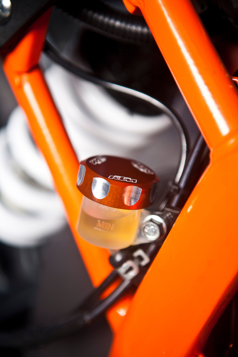 KTM Fußbremszylinder-Deckel Alu