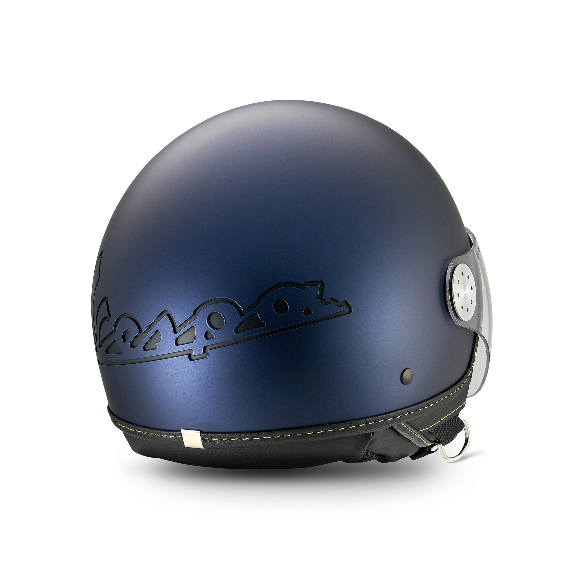 Vespa Jethelm Visor 4.0 Blau Energico - Bluetooth