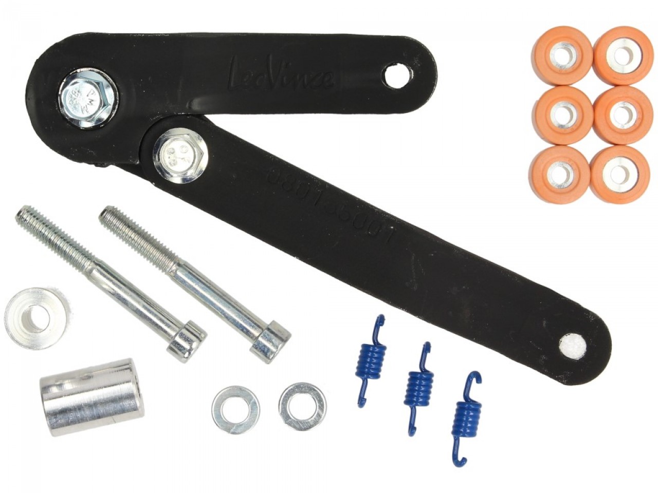 LeoVince Auspuffanlage Touring, Stahl, Full System für Aprilia / Piaggio