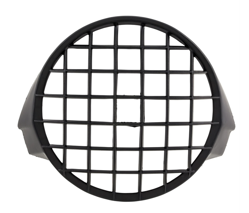 Lampengitter für Scheinwerfer CUPPINI für Vespa PX 80-200ccm, schwarz