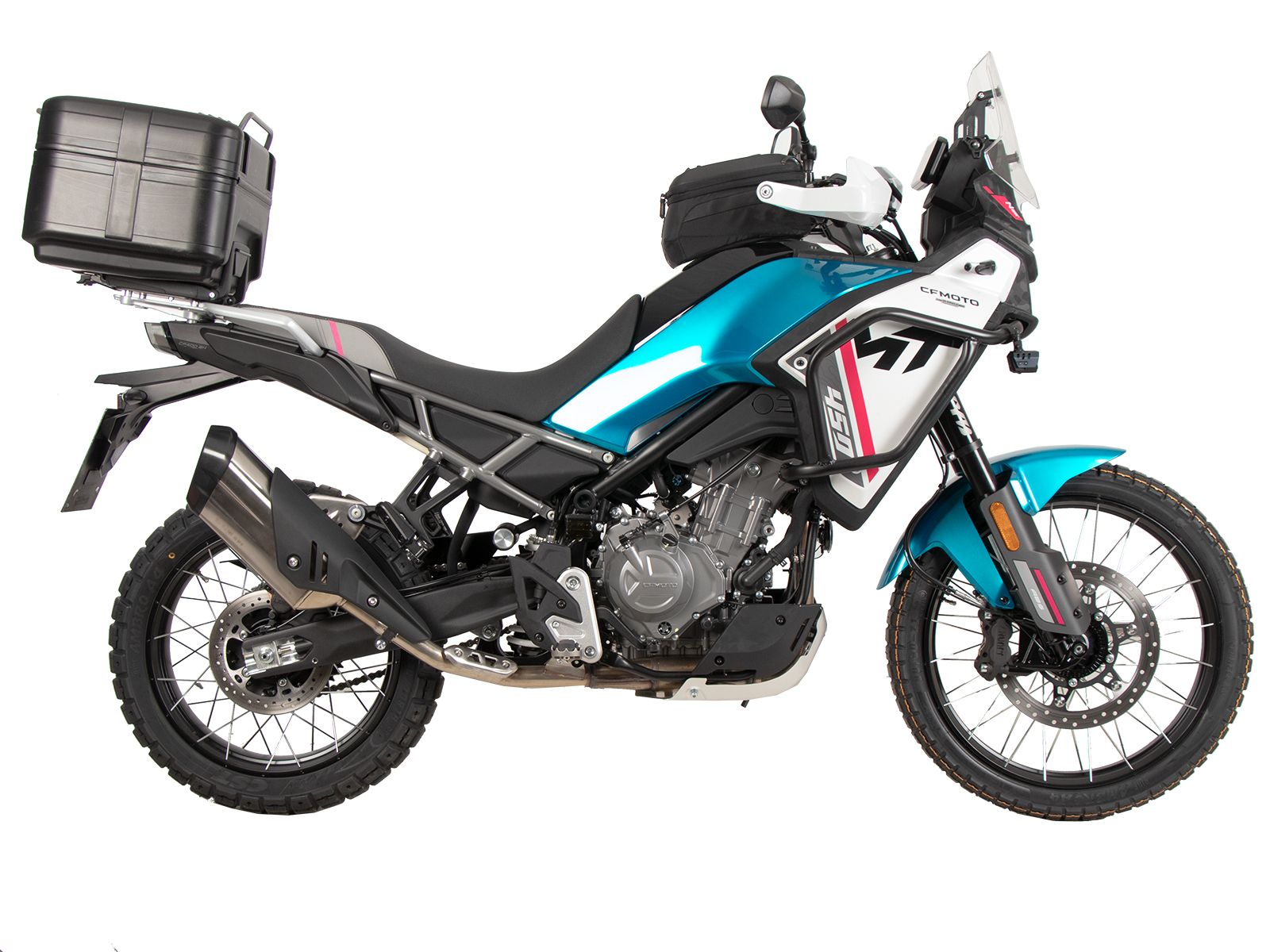 Alurack Topcaseträger schwarz für CFMoto 450 MT (24-) Hepco & Becker