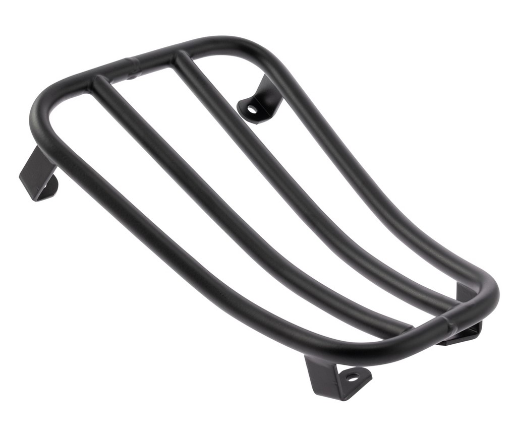 Gepäckträger Durchstieg für Vespa GTS/​GTS Super/​GTV/​GT 60/​GT L 125-300ccm 4T LC, schwarz matt