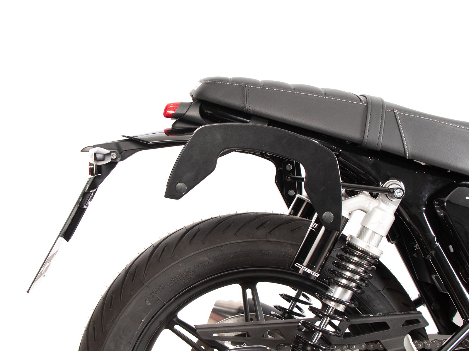 C-Bow Seitenträger schwarz für Triumph Speed Twin 900 (25-) Hepco & Becker