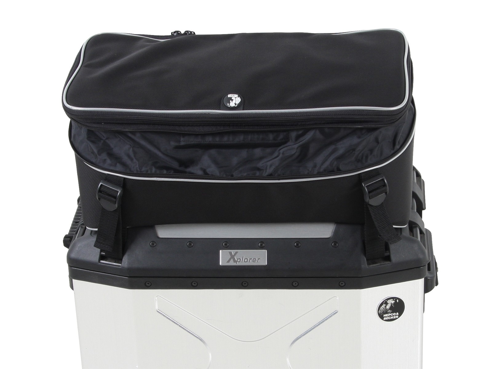 Toptasche für Seitenkoffer Xplorer 40 Deckel (12-19L) Hepco & Becker