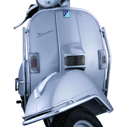 Stoßstange Kotflügel vorne Traveller für Vespa PX 80-200ccm, chrom