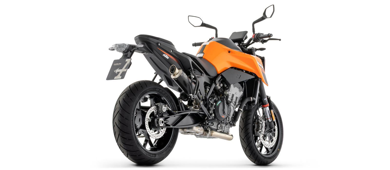 ARROW Auspuff PRO RACE NiChrome schwarz für KTM 790 Duke (25-)