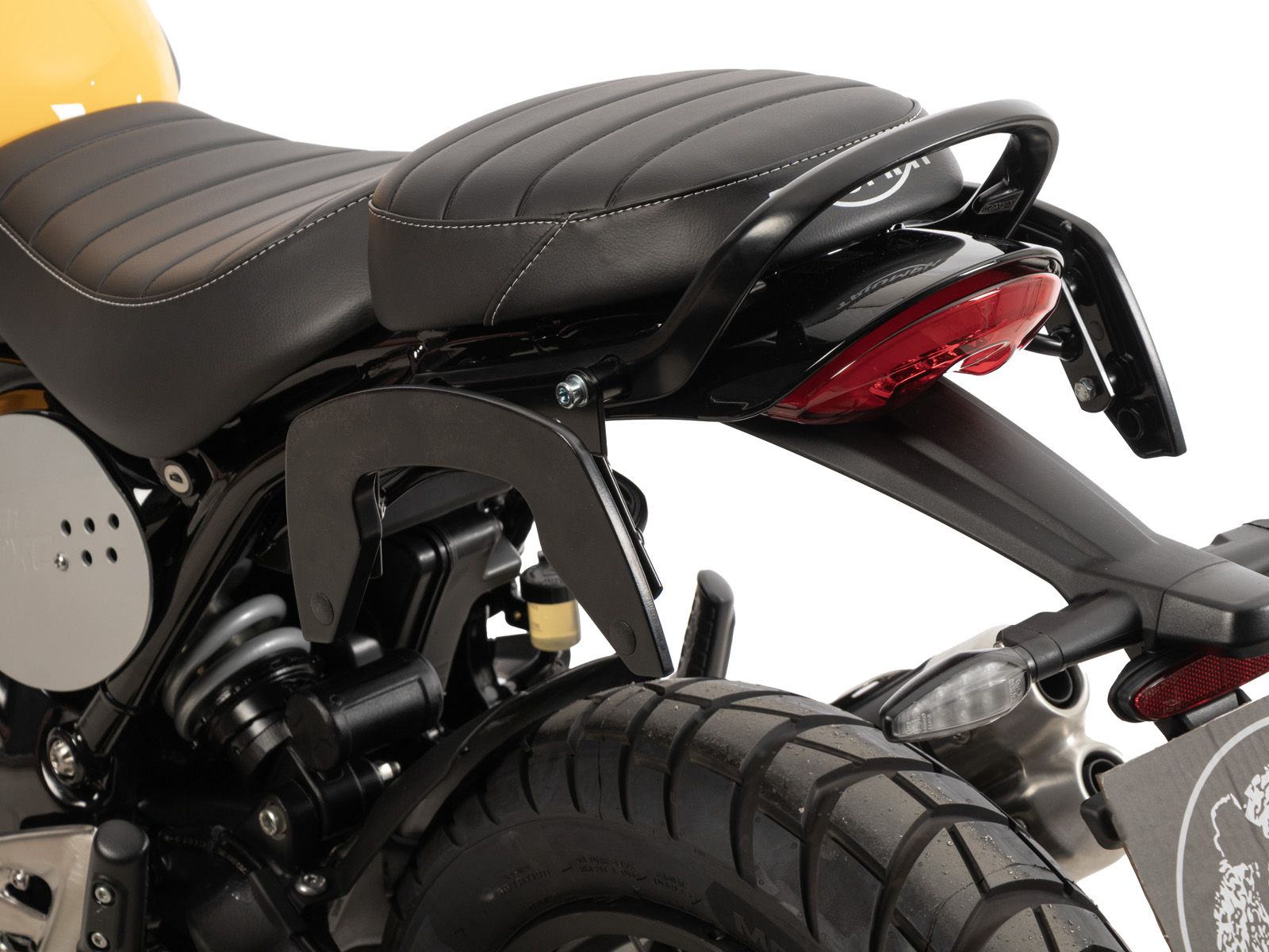 C-Bow Seitenträger schwarz für Triumph Scrambler 400 XC (25-) Hepco & Becker