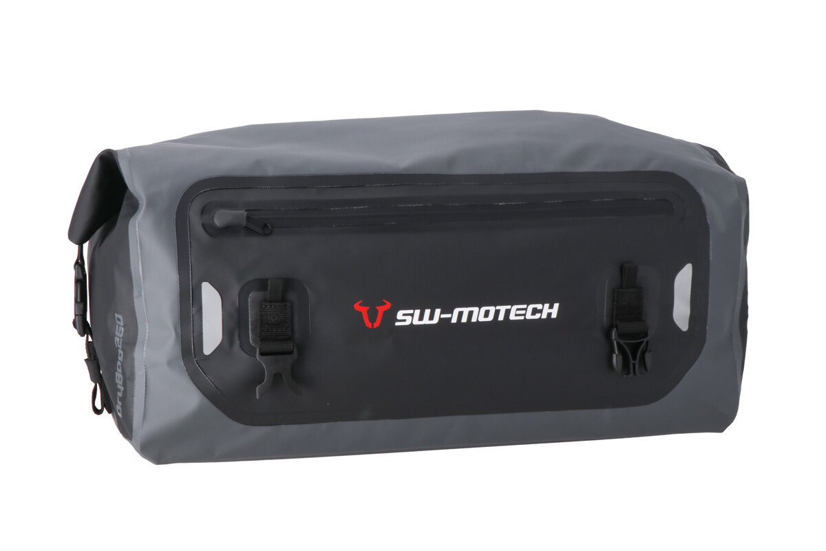 SW-Motech Drybag 260 Hecktasche für Kawasaki ZX-10 R Ninja, grau / schwarz