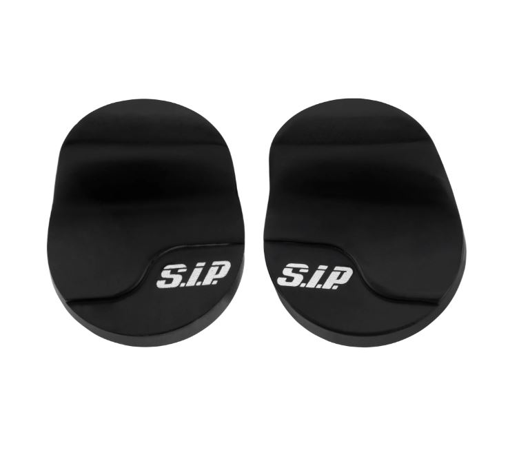 Abdeckung Spiegelloch links & rechts für Vespa Primavera/​Sprint/​Elettrica 50-150ccm, schwarz matt