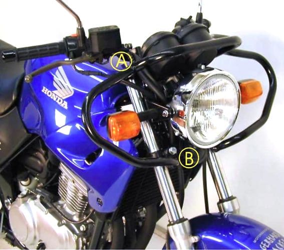 Frontschutzbügel schwarz für Honda CB 500 /S (93-97) Hepco & Becker