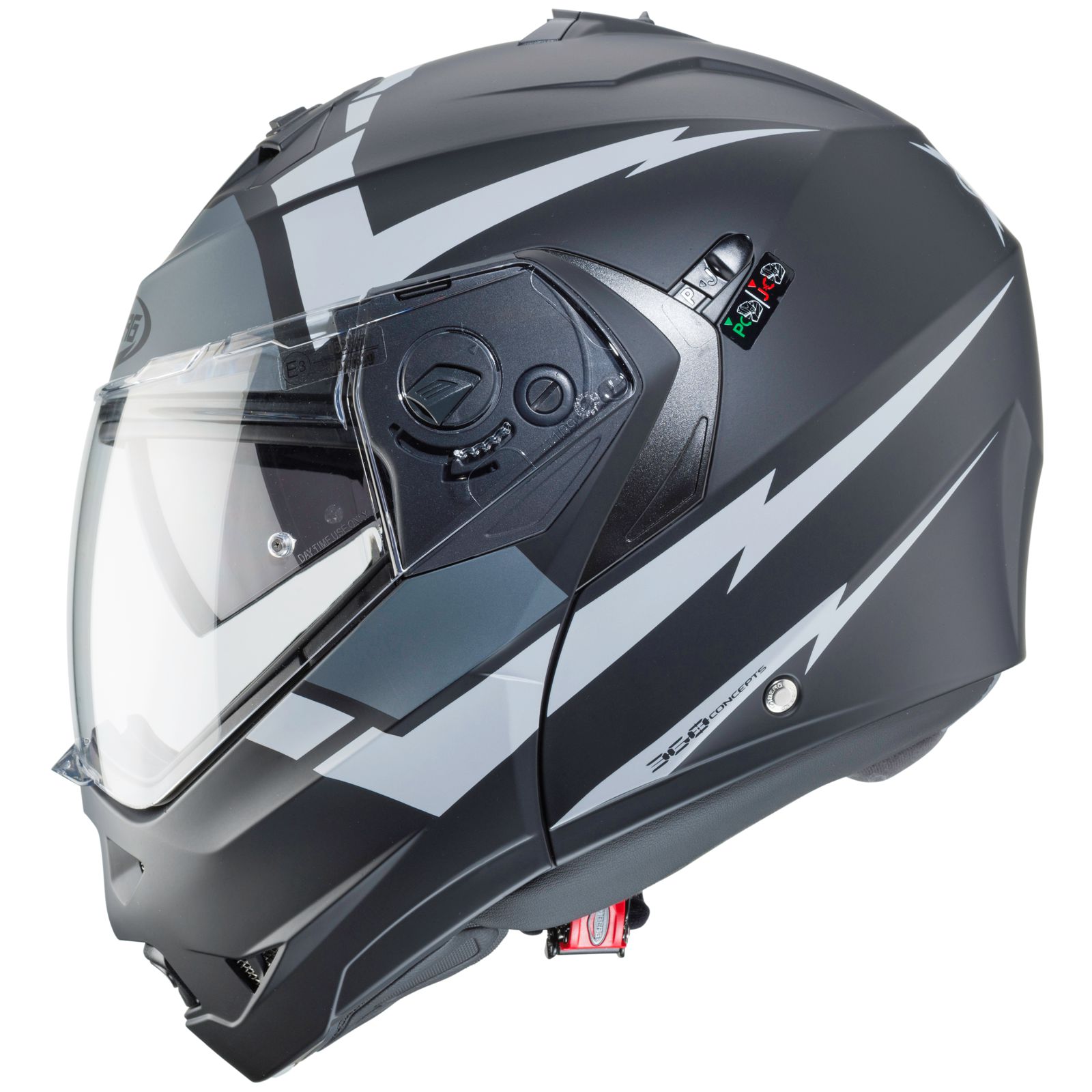 Caberg Helm Duke II Kito, matt-schwarz/anthrazit