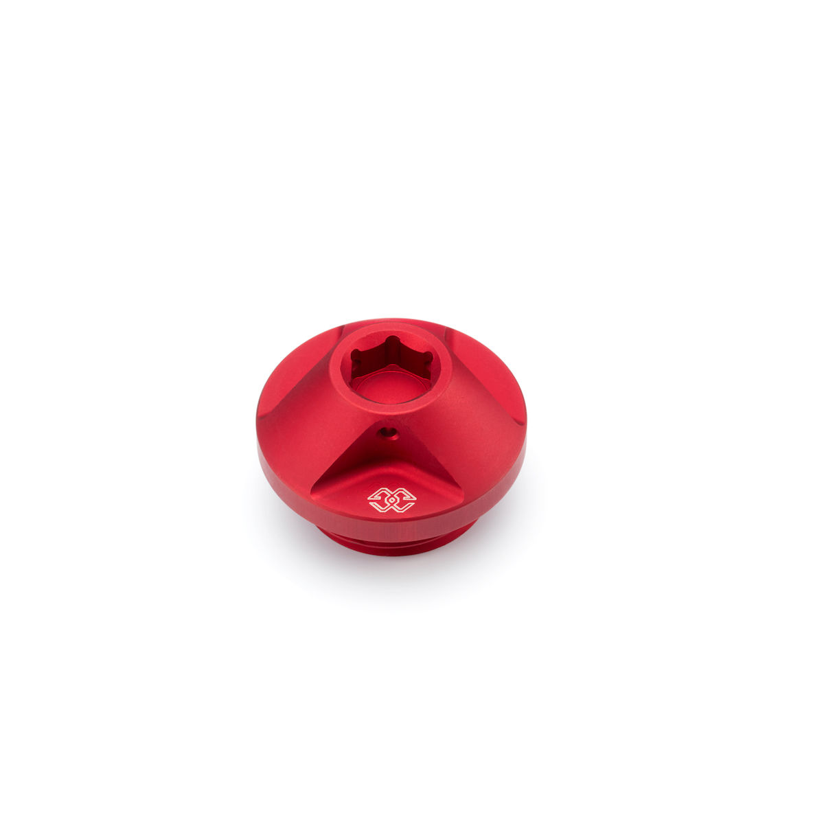 Billet-Öleinfüllschraube rot für Yamaha MT 125 / MT-03 / MT-07 / Tracer 700/ GT / YZF-R3