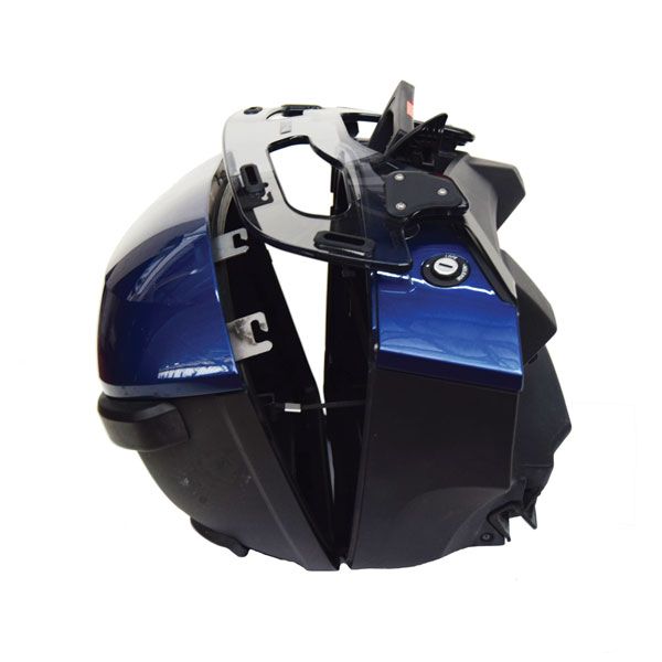 Gepäckträger für Seiten-Koffer BMW K 1600 GT/GTL, R 1250 RT, R 1200 RT, PMMA, transparent
