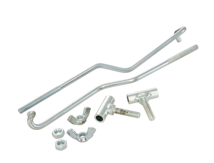 Gepäckträger vorne für Vespa PX 80-200ccm, klappbar, chrom