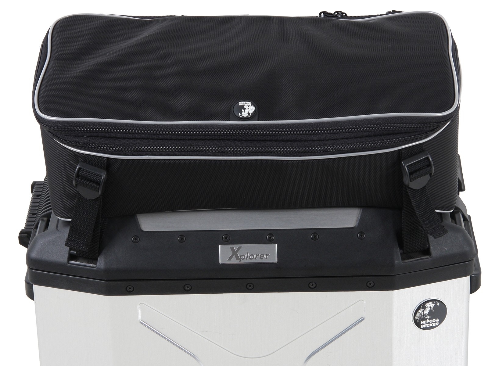 Toptasche für Seitenkoffer Xplorer 40 Deckel (12-19L) Hepco & Becker