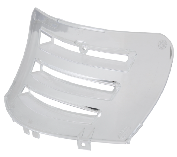 Zündkerzenklappe für Vespa Primavera/​Sprint 50-150ccm 2T/​4T AC, transparent