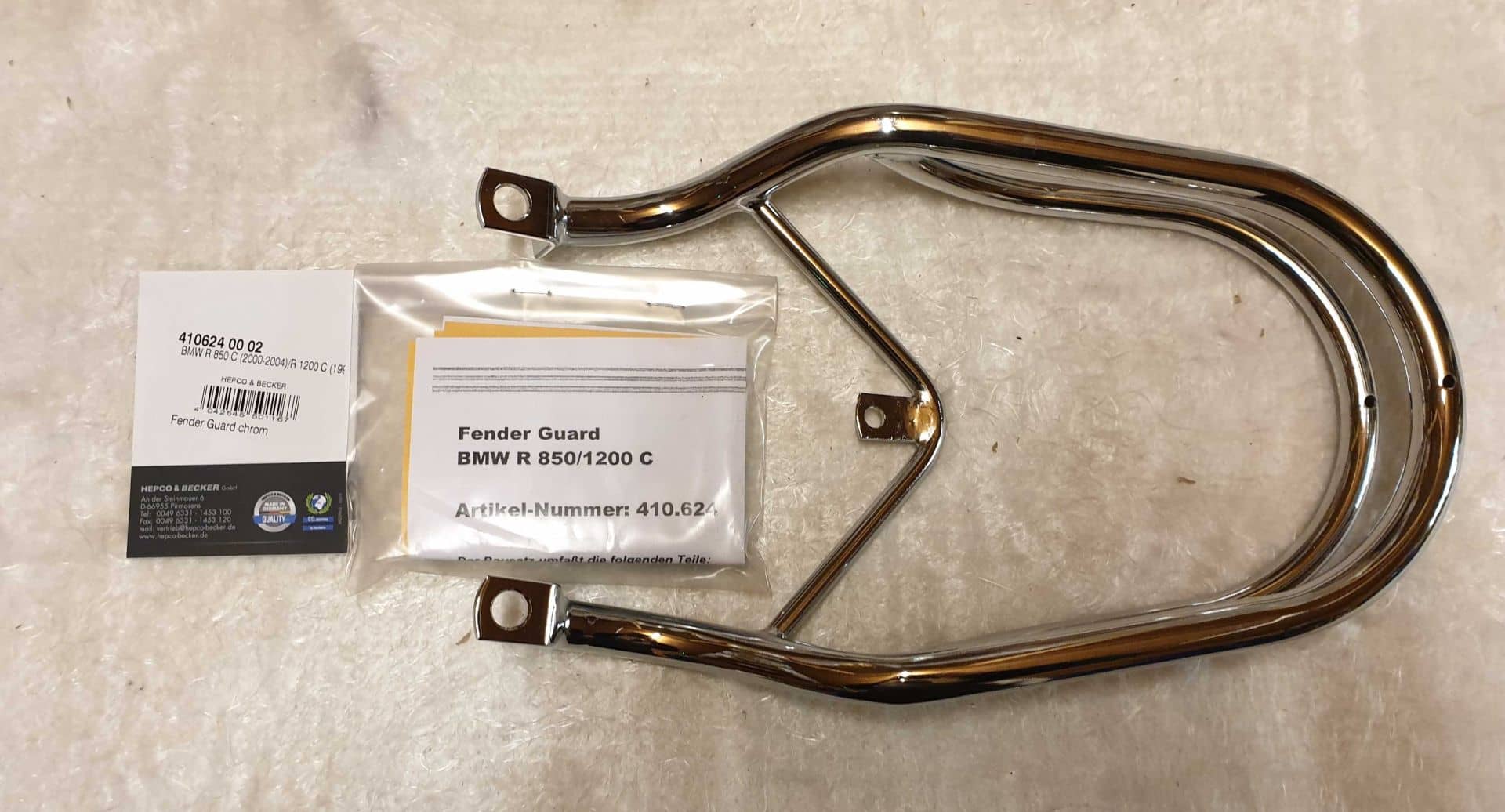 Fender Guard chrom für BMW R 850 C (00-04)/R 1200 C (97-04) Hepco & Becker
