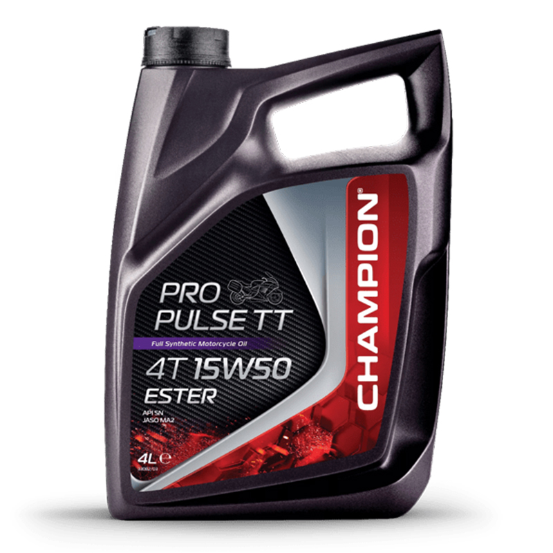 CHAMPION®  Pro Pulse TT 4T 15W-50 Ester Motoröl - 4 Liter BMW F 650 GS Dakar (1998-2004)