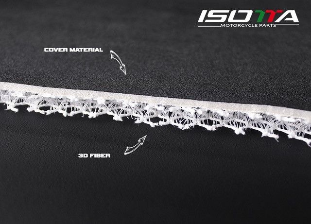 Sitzbezug aus 3D Faser für BMW R 1300 GS