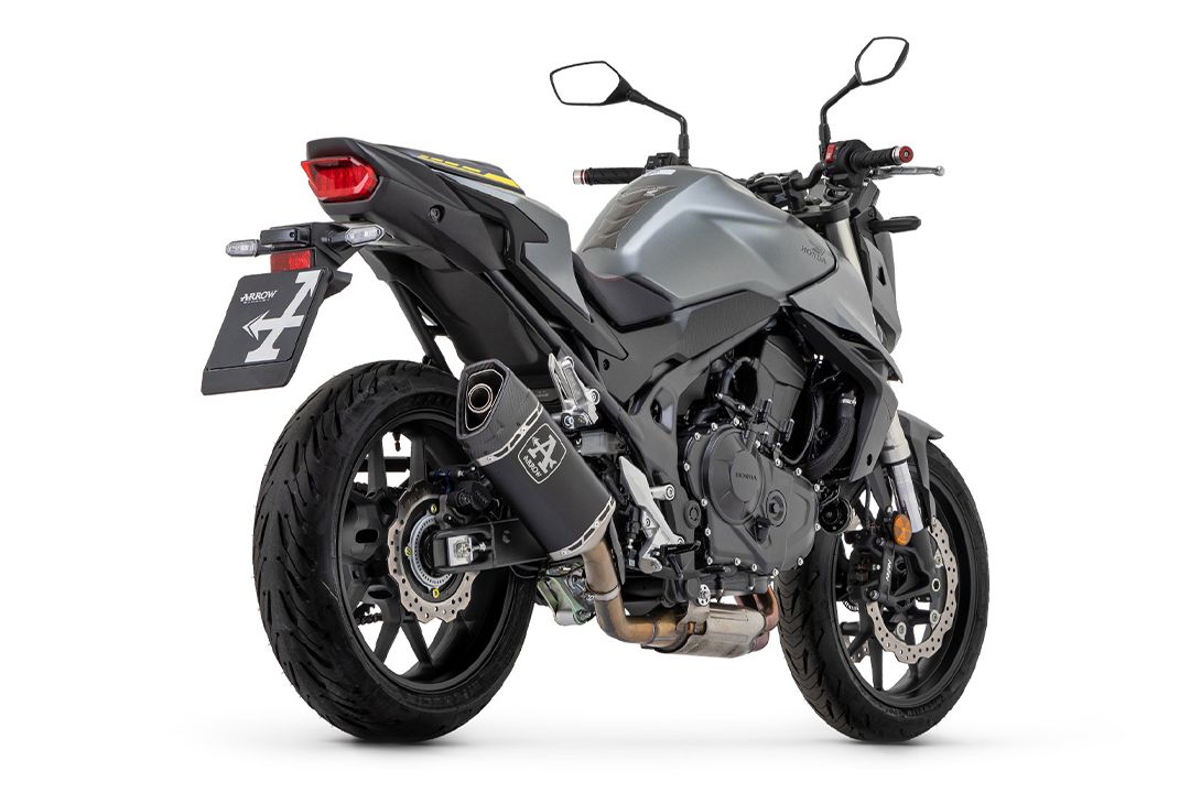 ARROW PISTA DARK Slip-On Titan für Honda CB 750 Hornet (23-)