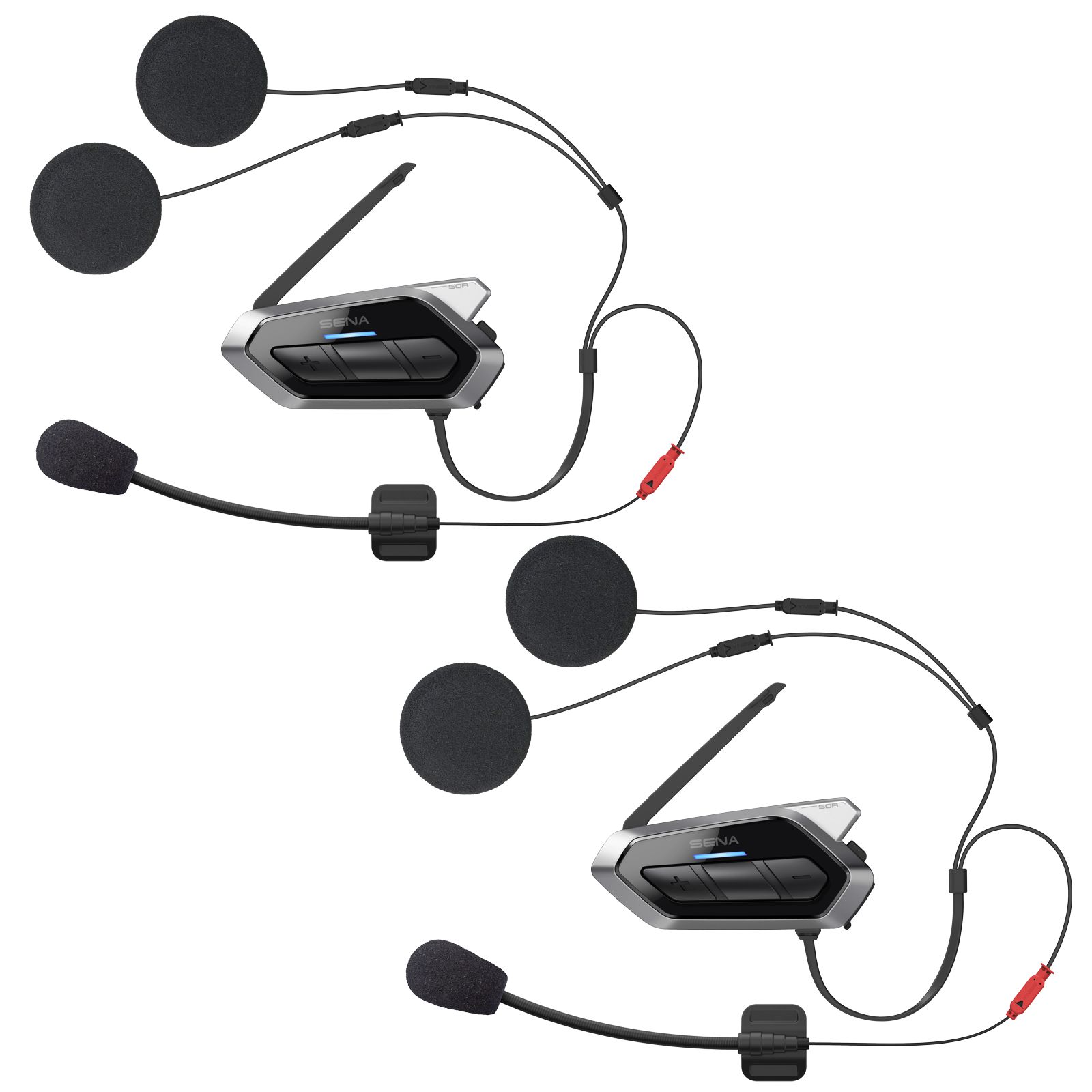 SENA 50C Einzelset Sound by Harman Kardon - Bluetooth Kamera und Kommunikationssystem für Motorräder