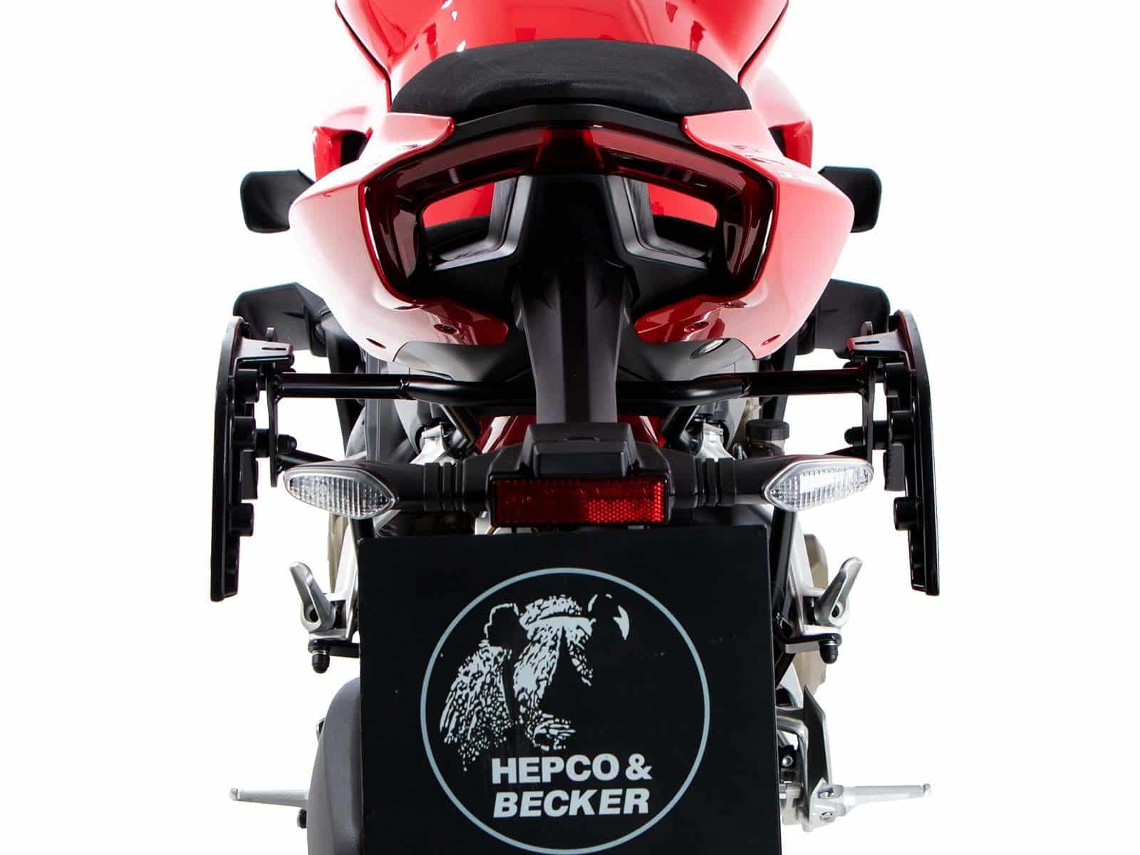 C-Bow Seitenträger schwarz für Ducati Panigale V4 /S /R (18-24) Hepco & Becker