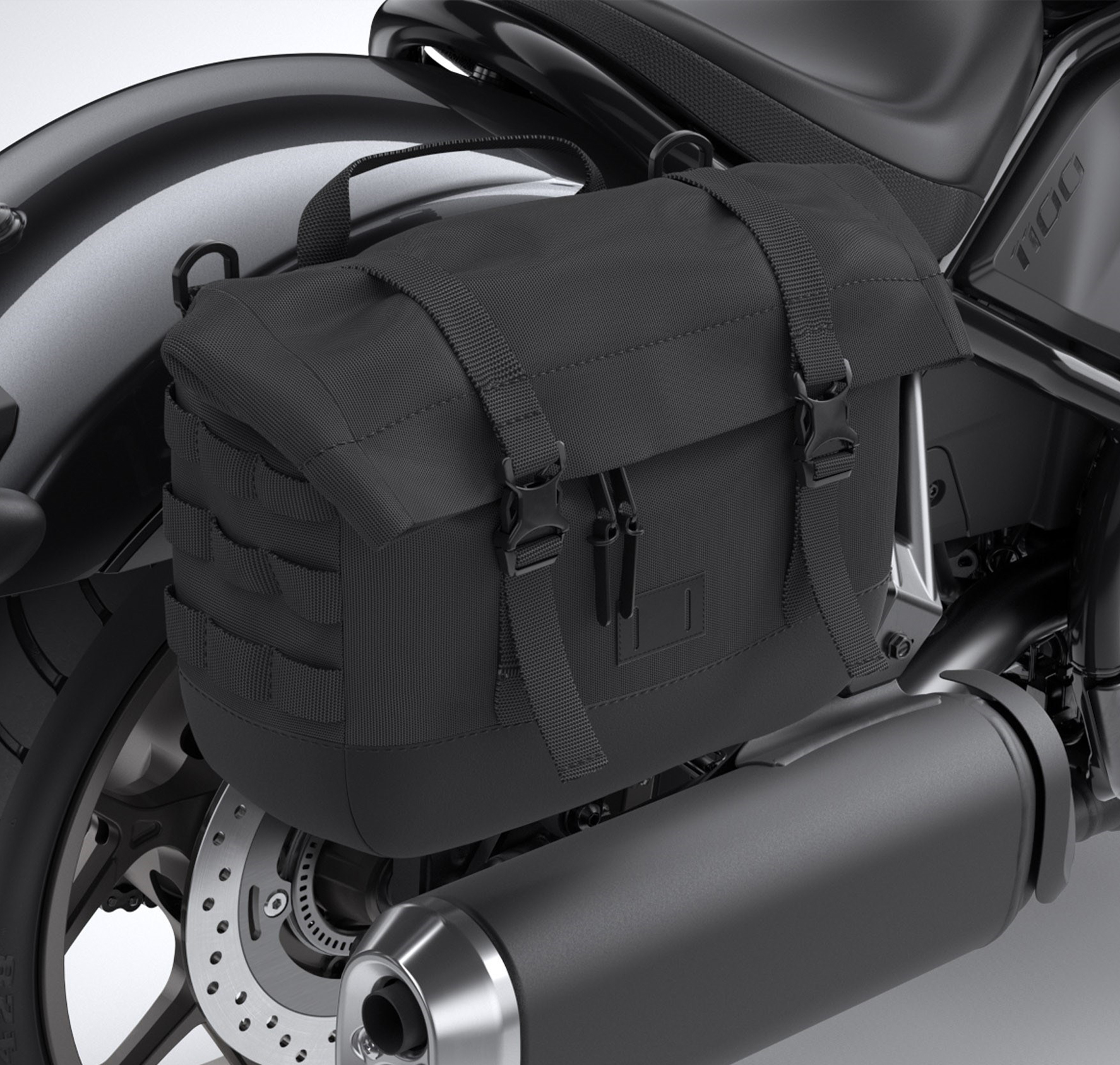 Rechte Satteltasche 10L Original Honda