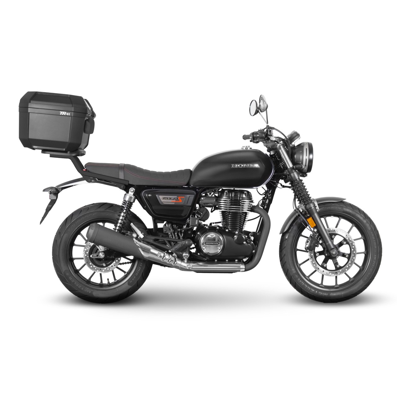 Shad Top Case Träger schwarz lackiert für Honda GB 350 S (25-)
