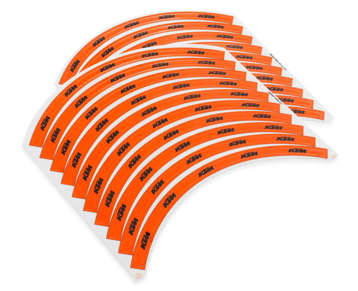 KTM Felgenring-Aufkleberkit