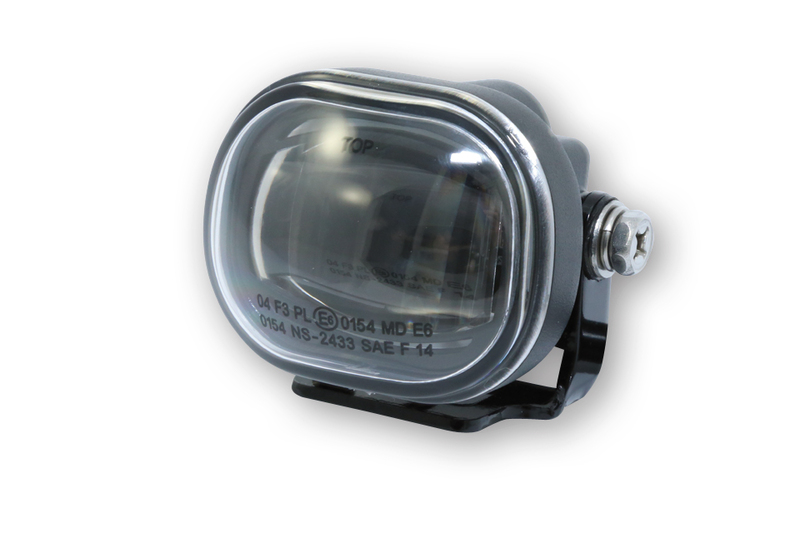 HIGHSIDER pro Nebelscheinwerfer Micro LED Schwarz E-Geprüft (1Stck)
