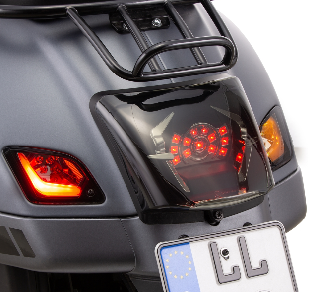 Blinker Kit vorne & hinten für Vespa GTS/​GTS Super/​GTV 125-300ccm ('14-), getönt