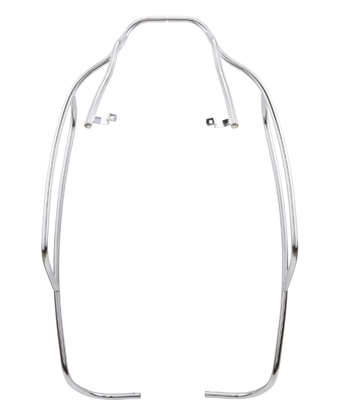 Sturzbügel Seitenhaube hinten für Vespa GTS /​GTS Super /GTV /​GT 60, 125-300ccm, chrom