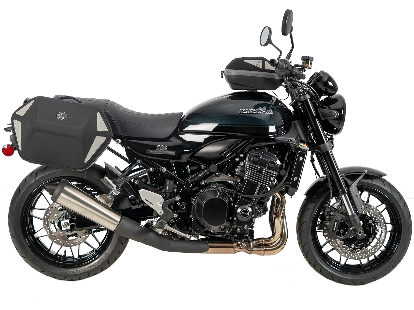 C-Bow Seitenträger schwarz für Kawasaki Z 900 RS /Black Ball Edition (26-) Hepco & Becker