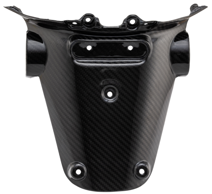 Nummernschildhalter für Vespa Primavera/​Sprint 50-150ccm, Carbon