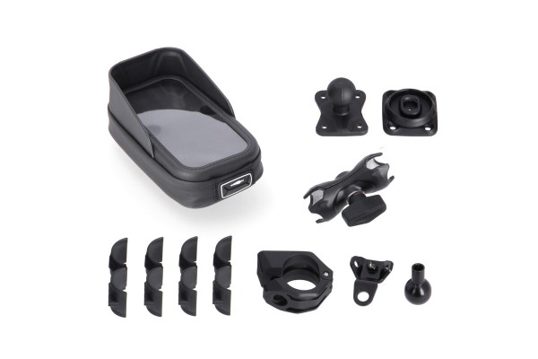 Navi-Halterung Kit T-Lock mit Phone Case für Honda CBR 500 R - SW Motech