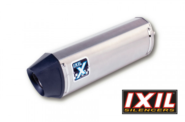 IXIL Edelstahl-Endtopf HEXOVAL XTREM für Suzuki GSF 650 (Bj.07-15) / GSX 650 F (Bj.08-15)