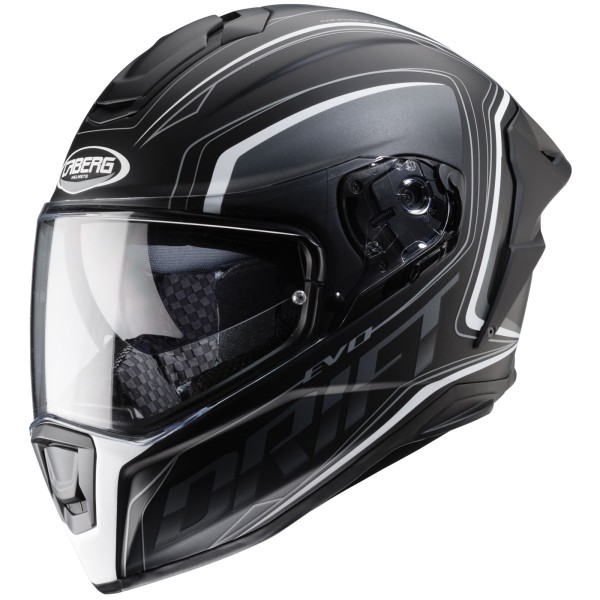 Caberg Helm Drift Evo Integra, matt-schwarz/grau-weiß